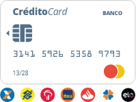 Icone cartão de crédito